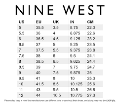 Nine West Shoe Size Chart Australia Catch Au Nine West