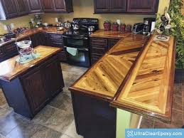 If you are looking to not only preserve your bar top, but also bring out the natural wood luster, highlight the natural wood grains, while also giving. Beautiful Wood Counters Sealed With Resin In 2020 Resin Countertops Wood Countertops Epoxy Countertop