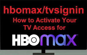 tv using hbomax tvsignin code