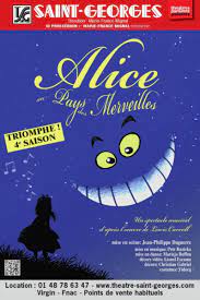 Alice au pays des merveilles au Théâtre Saint-Georges - Paris - Archive  19/10/2014