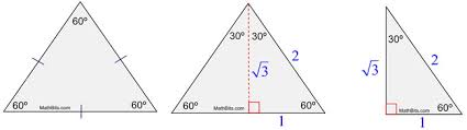 1) the hypotenuse is twice as long as the short leg 2) the long leg is 3 times the short leg fill in the missing sides of the triangle. Special Right Triangle 30 60 90 Mathbitsnotebook Geo Ccss Math