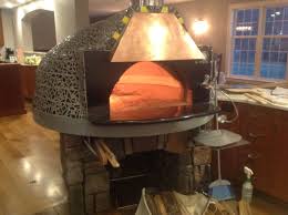 Fused Glass Tiled Pizza Oven Adds Flavor To Bolton Ma Home