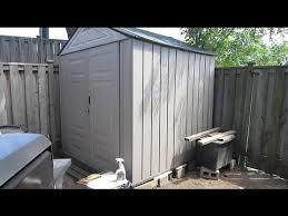 rubbermaid storage shed you