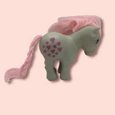 my little pony g1 repro mlp gray pink