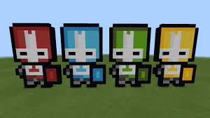 View, comment, download and edit green knight minecraft skins. Castle Crashers Pixel Arts I Made Today Any More Ideas Of What I Should Next Minecraft