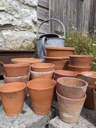 Vintage Hand Thrown Terracotta Pots