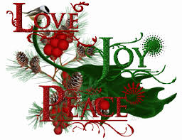 Image result for holiday peace and joy gif