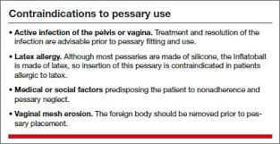 Pessaries For Vaginal Prolapse Critical Factors To