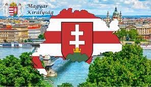 Download wallpapers 3d flag of hungary, map silhouette of. Flag Map Of The Kingdom Of Hungary Imaginarymaps