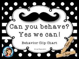 Behavior Clip Chart Mustache