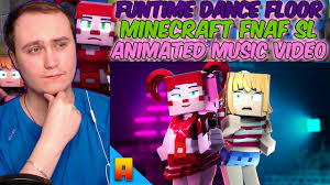 funtime dance floor minecraft fnaf sl