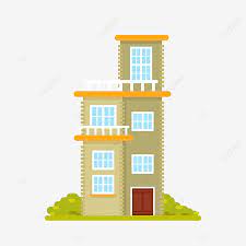 Of Apartment Buildings Clipart Hd Png