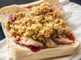 cranberry and turkey sandwiches