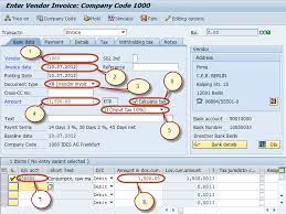 withholding tax in sap during vendor