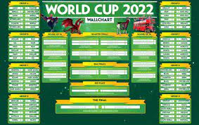 World Cup 2022 Fixtures Table Pdf gambar png