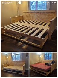 Diy Sofa Bed Diy Daybed Pull Out Daybed