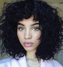 A dollop of hair mousse is all you need to make them gorgeous. Jet Black 3 Curly Hair Styles Curly Hair Styles Naturally Curly Hair With Bangs