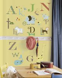 Animal Alphabet L And Stick Wall Decals