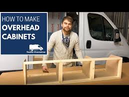 upper cabinets for your van conversion