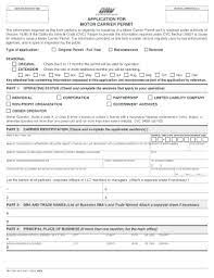 motor carrier permit application pdf