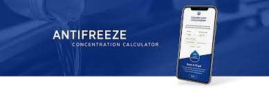 antifreeze concentration calculator