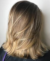 Straight lob with layered ends. 25 Must Try Medium Length Layered Haircuts For 2021