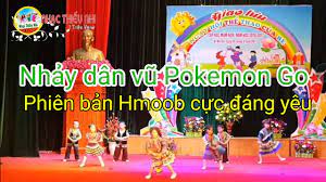 Nhảy dân vũ Pokemon Go nhảy pikachu đáng yêu nhất của các bé mầm non -  phiên bản Hmoob - YouTube