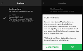 Spotify: Speicherort wählen – Musik auf SD-Karte oder internen Speicher  verschieben