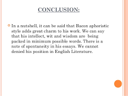 The basics of a conclusion for an expository essay  