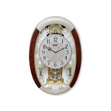 3527 Pearl White Al Pendulum Clock