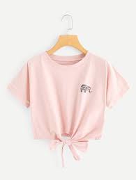 Do you need some new casual tops that are trendy but inexpensive? Shop Good Name At Romwe Discover More Fashion Styles Online Belly Shirts Clothes Romwe