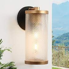 Light Outdoor Wall Sconce Textured