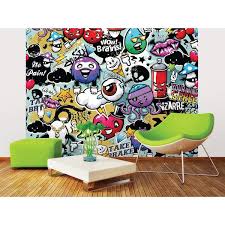 Graffiti Monster Wall Mural Wals0004