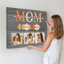 mom we love you to pieces canvas