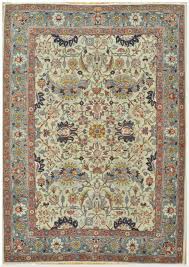 antique hand knotted persian tabriz rug