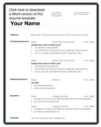 Psychology Undergraduate Cv Template Resume Student Examples For