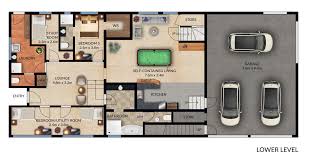 color your 2d floor plan with