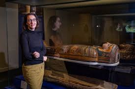 british museum curator of egyptian
