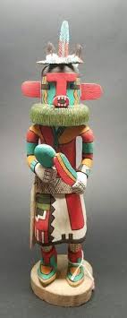 VINTAGE Authentic Hopi Tribe Kachina Doll  Corn Dancer   Kae     Kachina Dolls