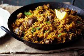 swahili pilau rice with meat