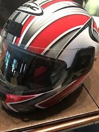 Ebay Advertisement Kbc Tk 7 Helmet Red Black Silver Sz Md