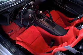 honda access floor mats 4 pc set red