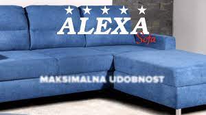 ugaona garnitura dona alexa sofa