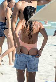 Kourtney Kardashian Rocks Thong Swimsuit in Miami: See the Bootylicious  Pics! | Entertainment Tonight