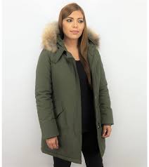 Thebrand Fur Collar Coat Women S