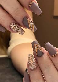 Such design is very popular among the officers. 36 Fabulous Dark Beige Nail Polish Nail Arts In 2018 Beige Nails Classy Nail Designs Nail Arts