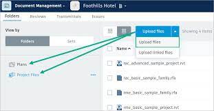 Bim 360 Help Plans And Project Files
