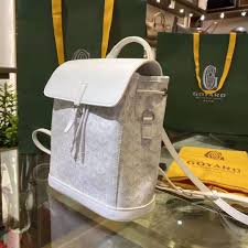 goyard alpin mini backpack white kaialux