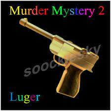 Jul 30, 2021 · the luger mm2 code is offered here to help you. Roblox Mm2 Luger Murder Mystery 2 Neu Knife Messer Gun Item Pistole Waffe Godly Eur 3 79 Picclick Fr