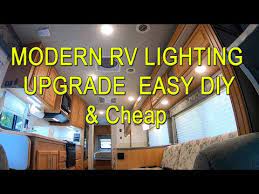 how to upgrade your rv light fixtures